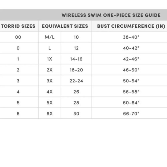 Torrid Swim Swimsuit One Piece Lattice Wireless Slimming Black New Plus Size 2X - Picture 12 of 14